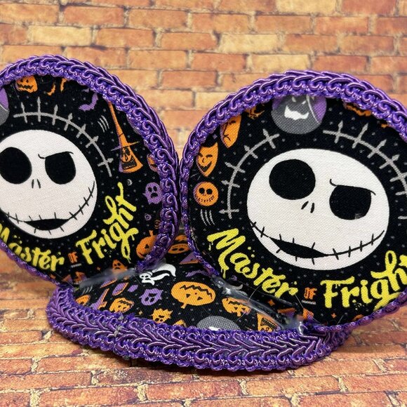 Nightmare Before Christmas HANDMADE Mouse Ear Hat/ Fascinator Hat - Picture 2 of 5